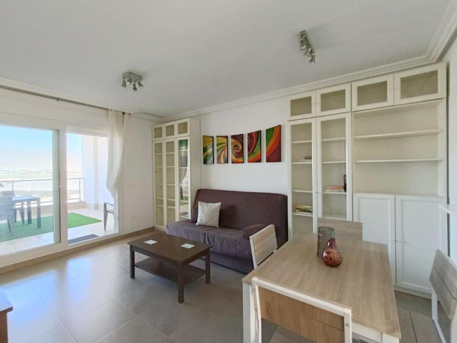 Mar Y Sal 11 Suites, Gran Terraza Con Vistas Al Mar, 2 Hab Y Piscina Roquetas de Mar Eksteriør bilde